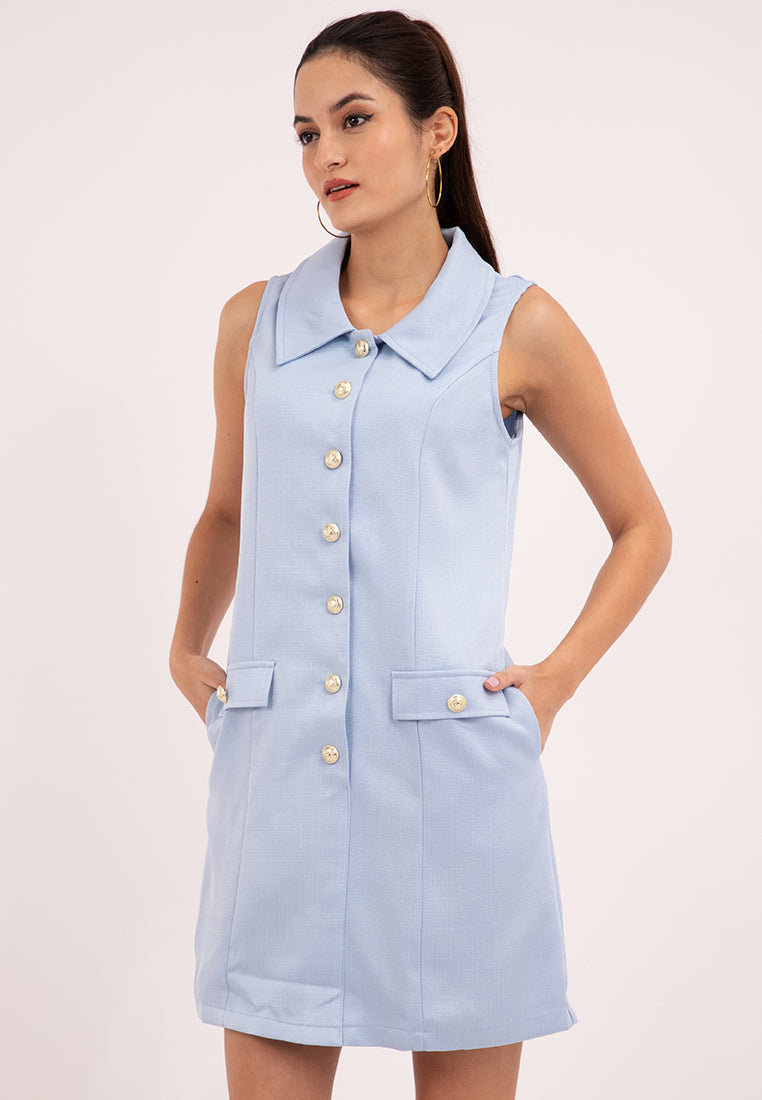 DALLAS Button Down Dress – badomoda