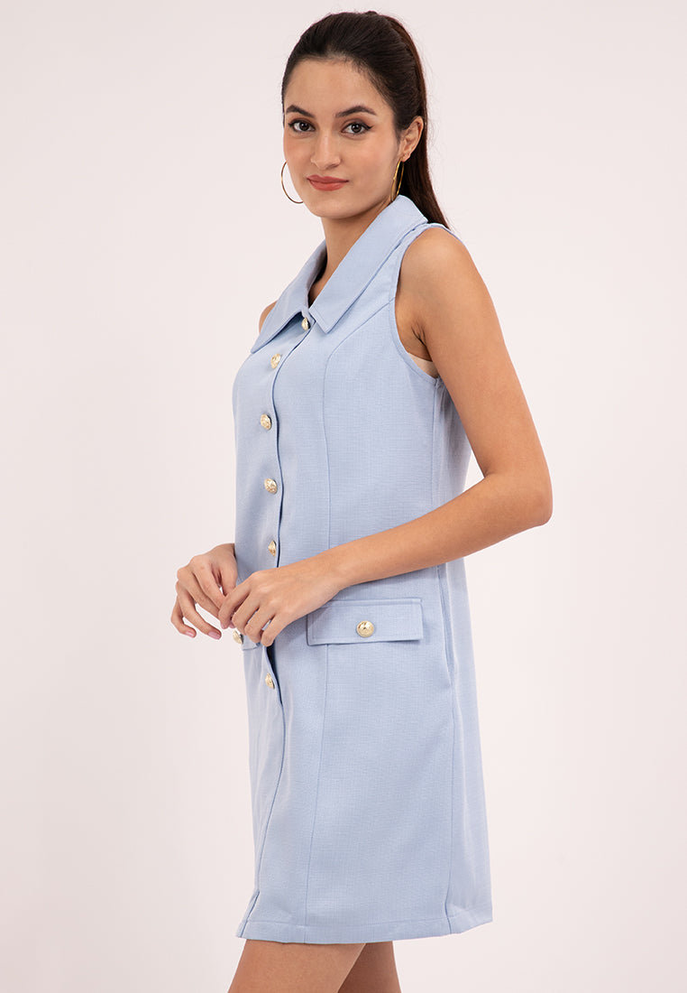 DALLAS Button Down Dress – badomoda