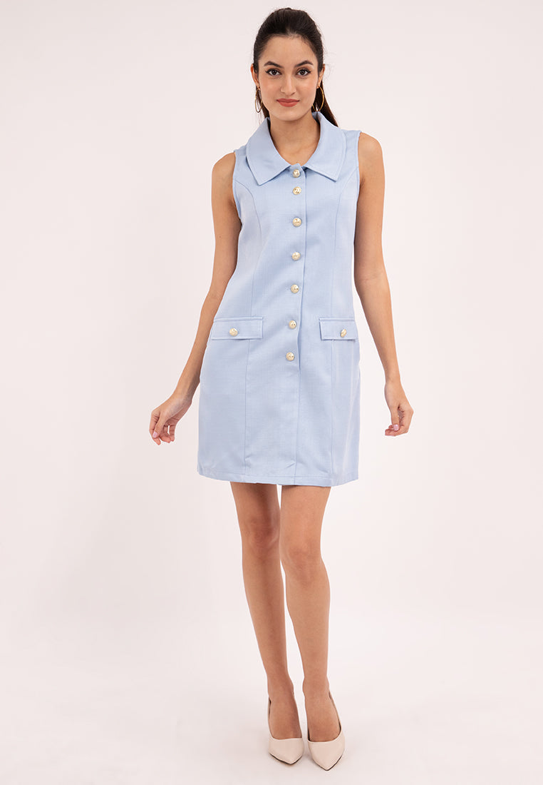 DALLAS Button Down Dress – badomoda
