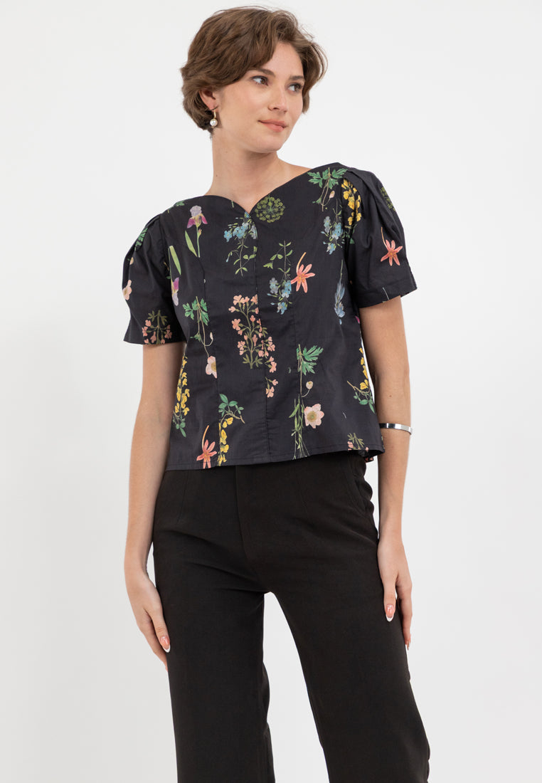 AWILI Floral Blouse – badomoda
